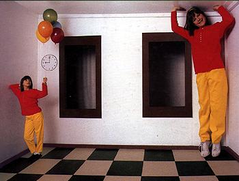 The Ames Room Illusion